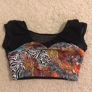 Motionwear dance bra top size 6x